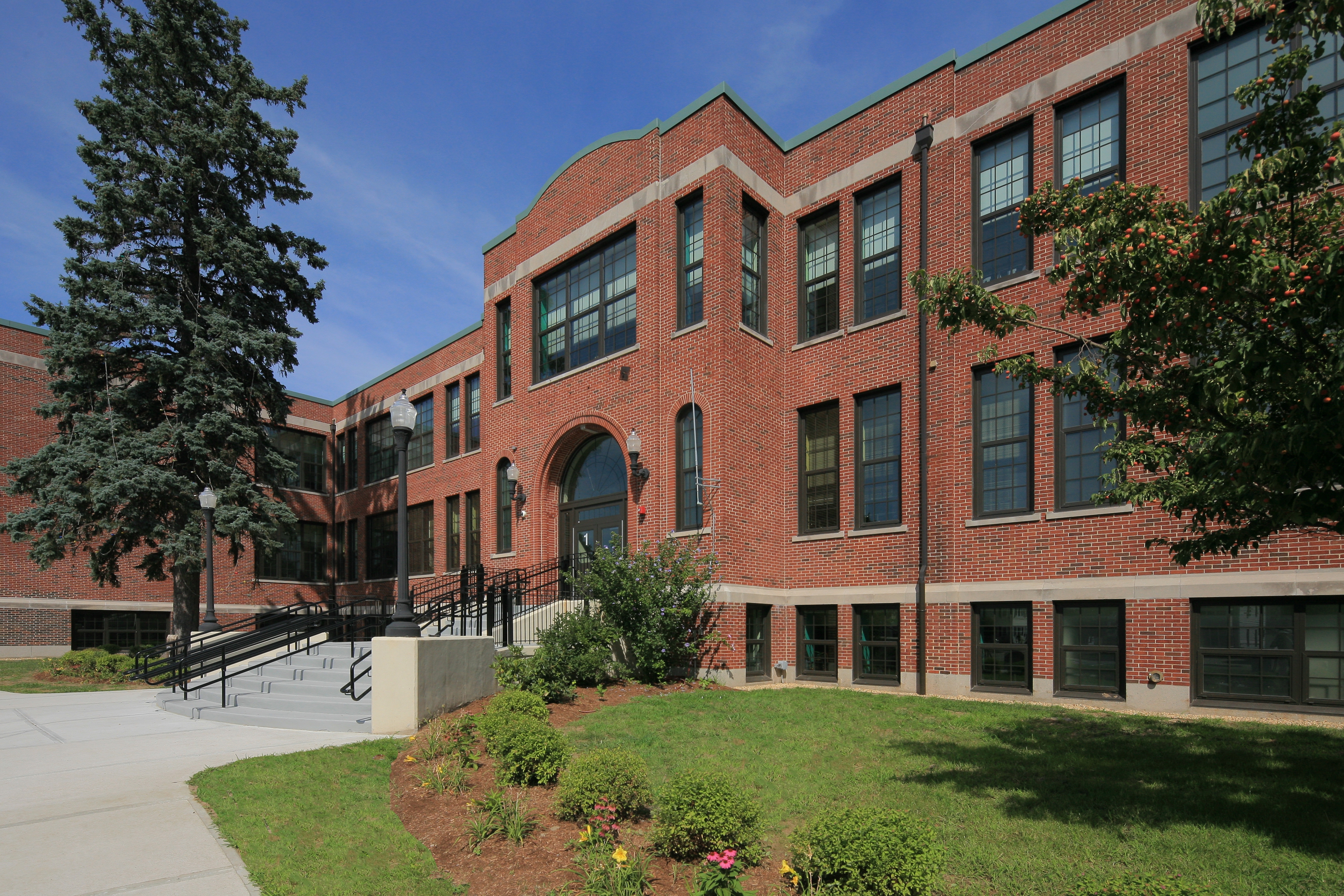 Pawtucket Nathanael Greene Front Entrance