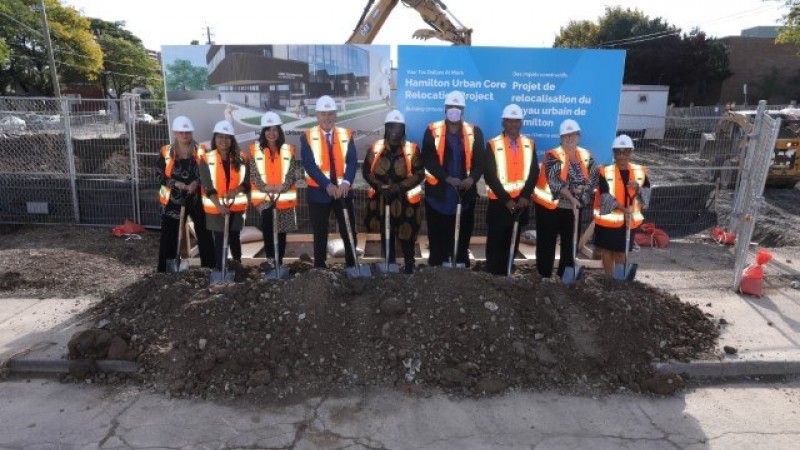 Hamilton Urban Core Ground Breaking